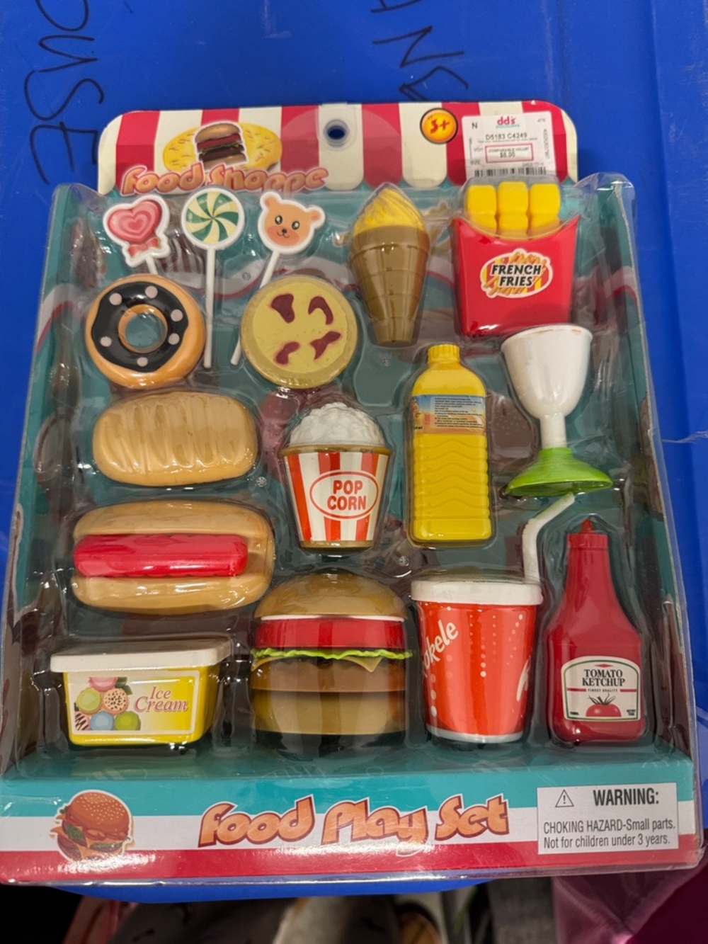 Kids Food Play Set - Assorted Colors